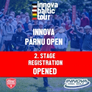 2.STAGE OPENED: Innova Baltic Tour Pärnu Open