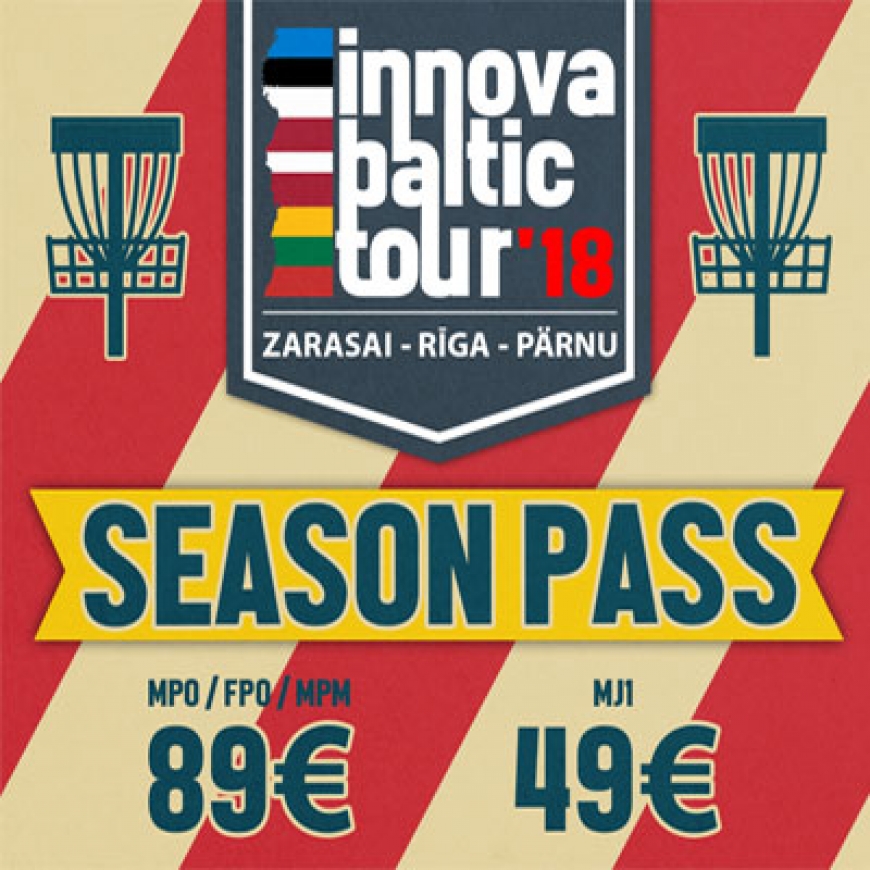INNOVA BALTIC TOUR 2018 SEASON PASS: Innova Baltic Tour 2018 season pass is now available